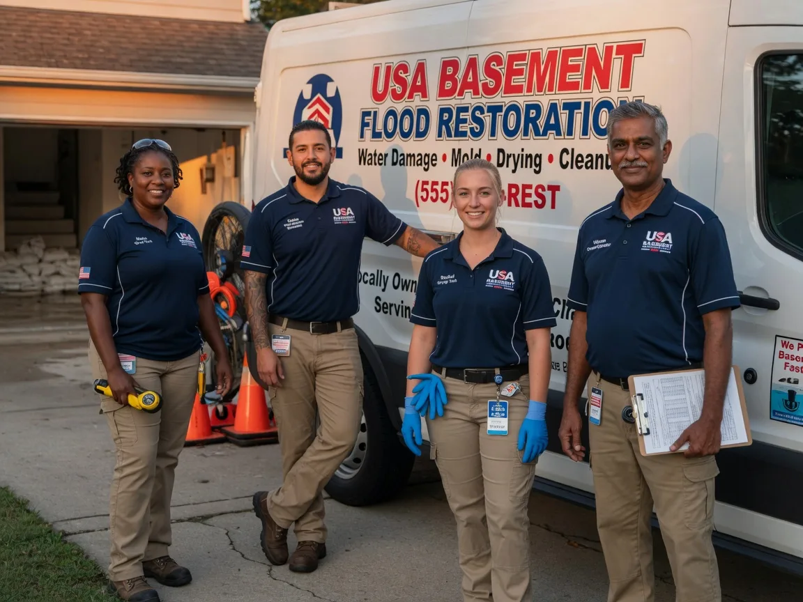 Basement Flood Cleanup company in Hamden, OH
